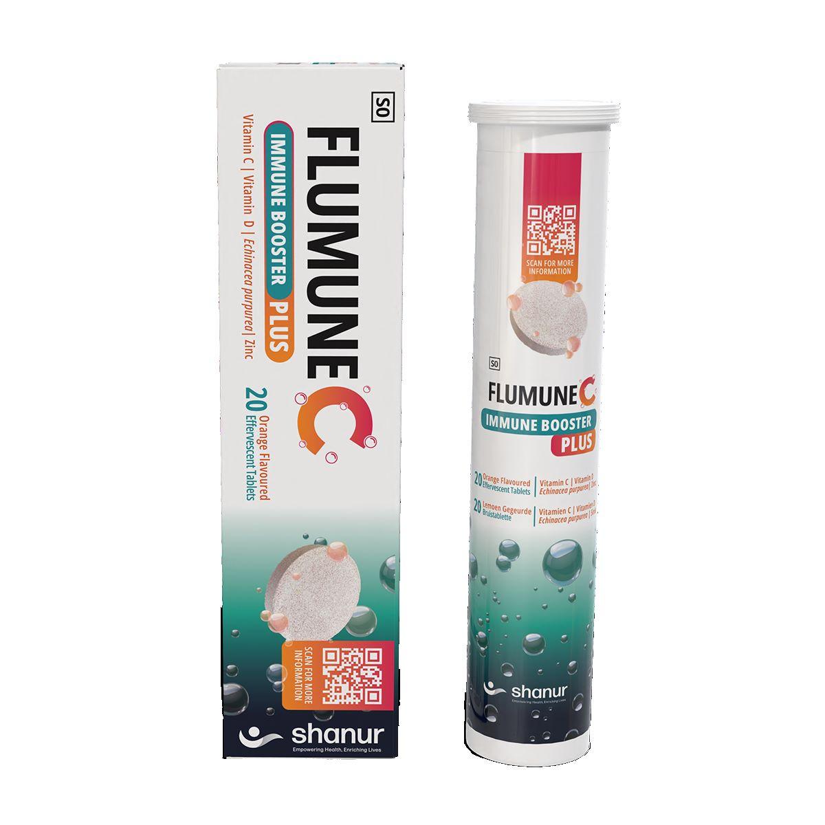 Flumune C Immune Booster Effervescent Tablets 20s