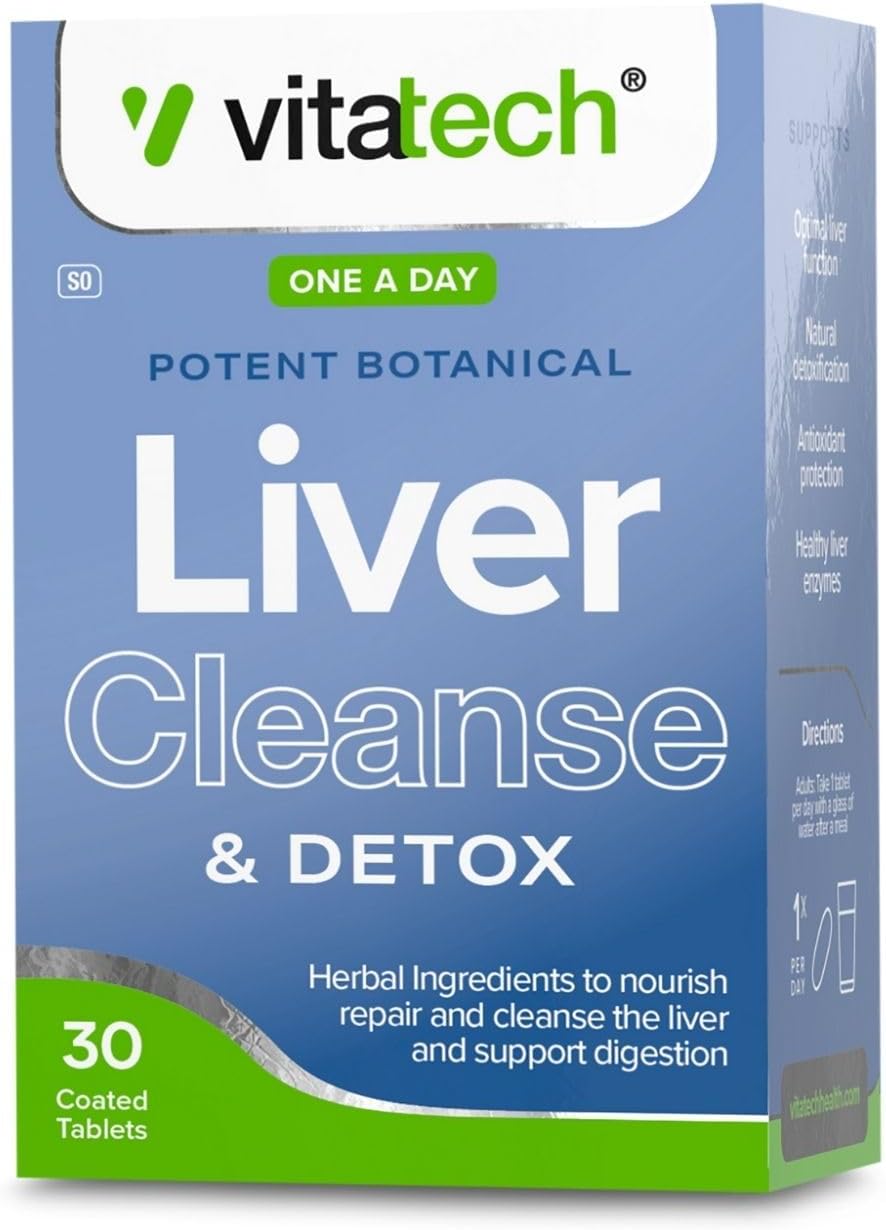 Vitatech Liver Cleanse and Detox 30 Coated Tablets