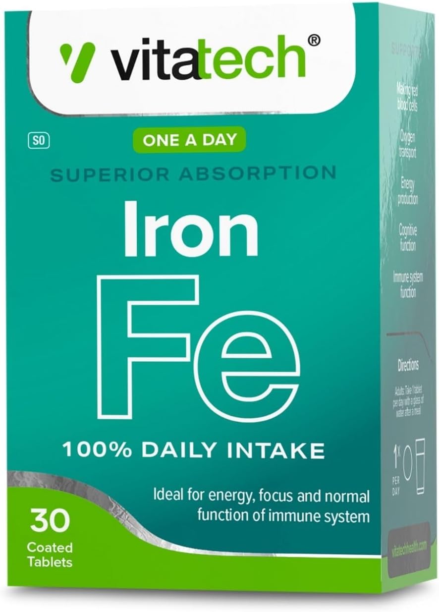 Vitatech Iron 30 Coated Tablets
