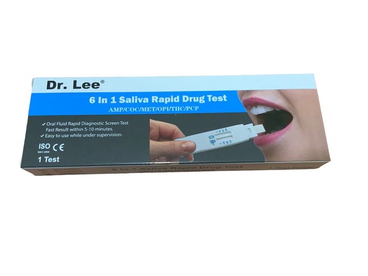 Dr. Lee 6 in 1 Saliva Rapid Drug Test