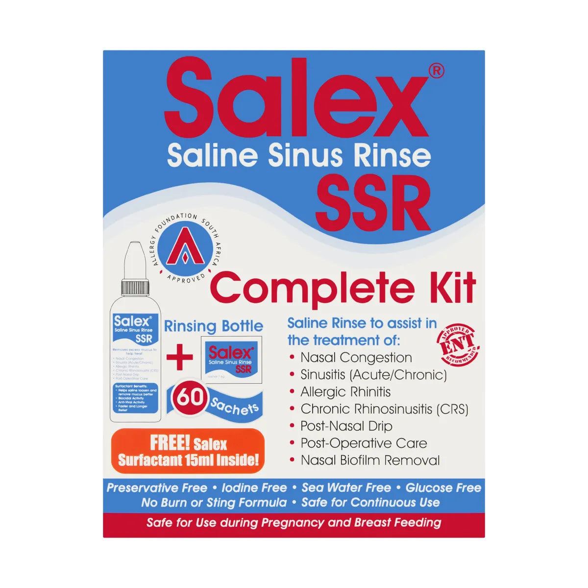 Salex Sinus Rinse Complete Kit
