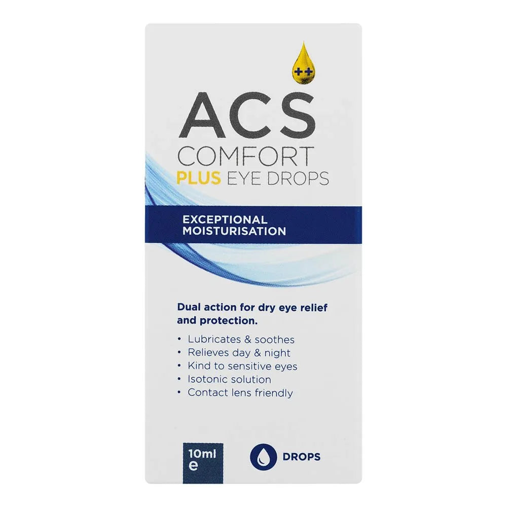 ACS Comfort Plus Eye Drops 10ml