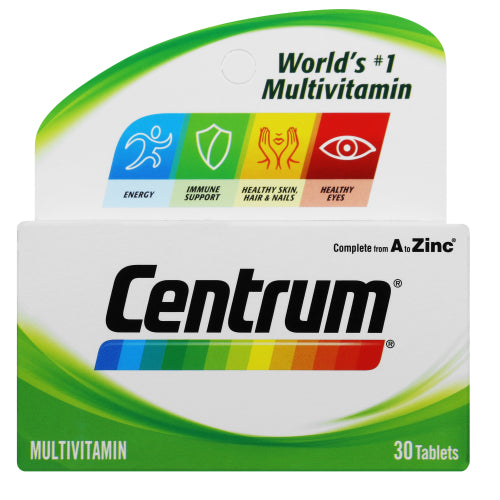 Centrum A-Z Multivitamin Tablets 30’s
