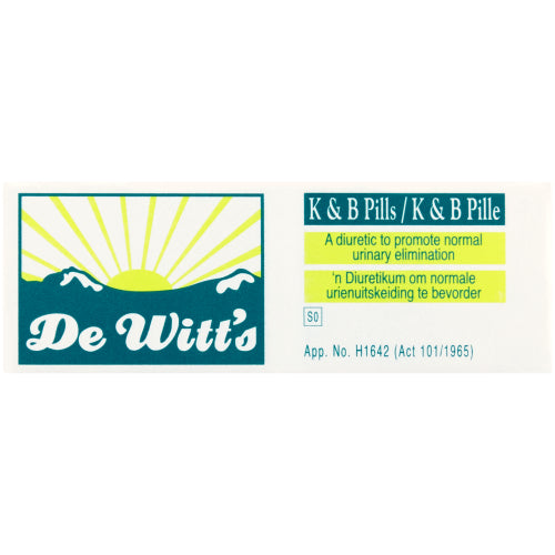 De Witts Urinary Pills 20’s