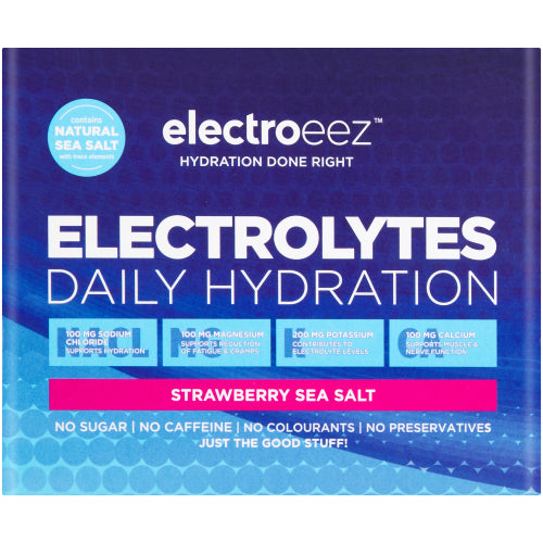 Electroeez Electrolytes Mixture Strawberry Sea Salt 30s