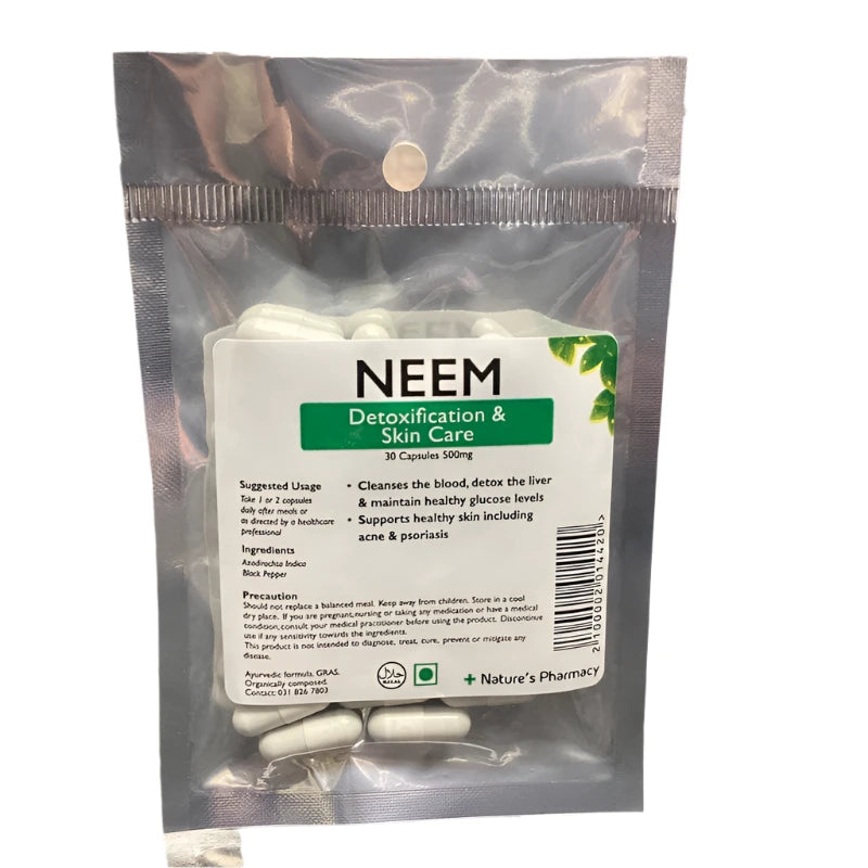 Nature's Pharmacy Neem Capsules (30)