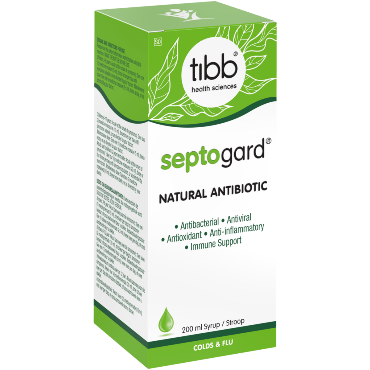 Septogard Natural Antibiotic Syrup 200ml