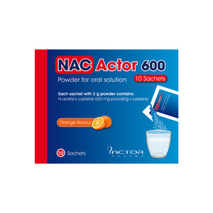 NAC Actor 600mg Powder X 10