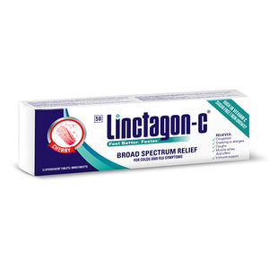 Linctagon C Srawberry 12 Effervescent Tablets
