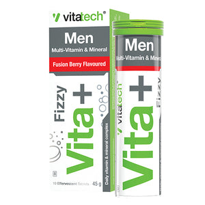 Vitatech Vita+ Men Effervescent Tablets 10s