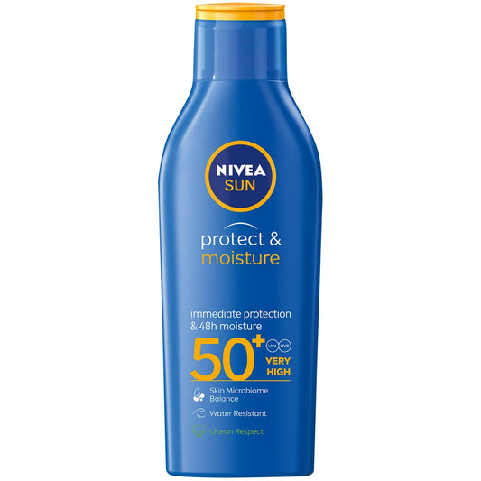 Nivea Sun Protect & Moisture Sun Lotion Spf50+ Sunscreen 200ml