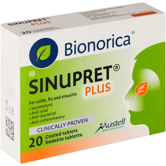 Sinupret Plus Tablets 20’s