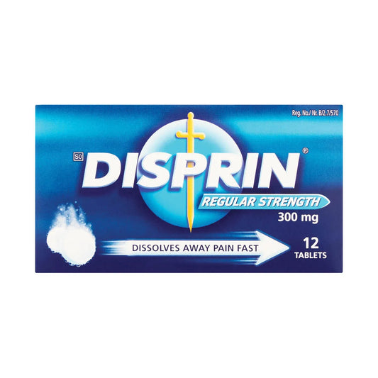Disprin Regular Strength Tablets 12’s