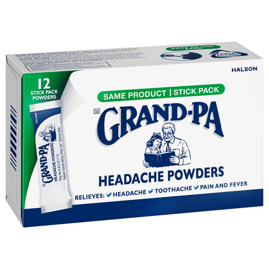 Grand-pa Headache Powders 12s