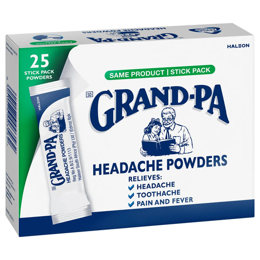 Grand-pa Headache Powders 25’s