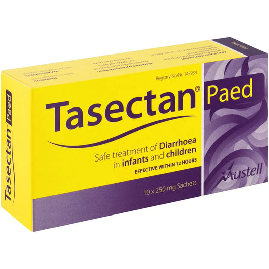 Tasectan Paed Sachets 250mg 10's
