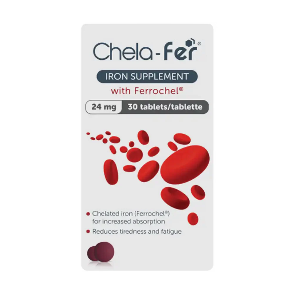 Chela-Fer Iron Supplement Tablets 30's