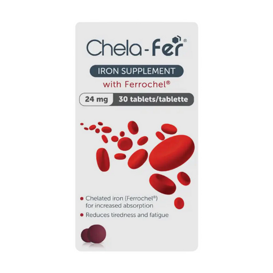 Chela-Fer Iron Supplement Tablets 30's
