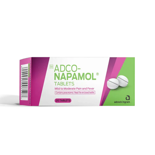 Adco-Napamol Tablets 20's