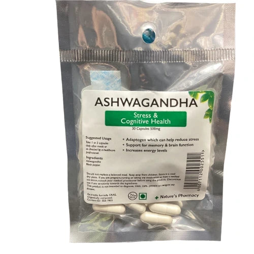Nature's Pharmacy Ashwagandha Capsules (30)