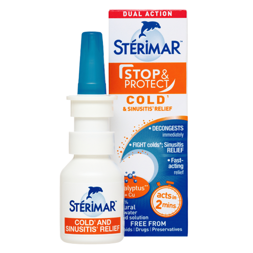 Sterimar Stop Protect Cold And Sinisitus Relief 20ml