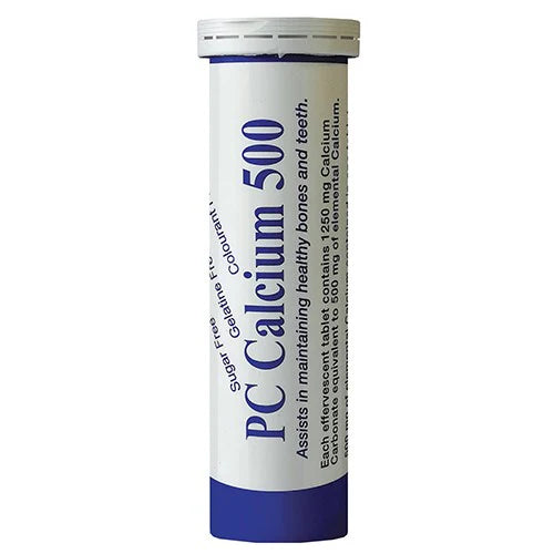 PC Calcium 500mg Effervescent Tablets 10’s