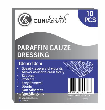 Paraffin Gauze Dressing 10’s