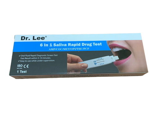 Dr. Lee 6 in 1 Saliva Rapid Drug Test