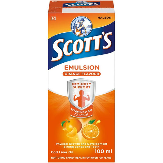 Scott’s Emulsion Cod Liver Oil Orange 100 ml