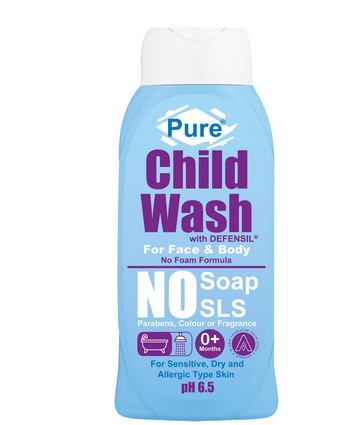 Pure Child Wash With Defensil 400ml
