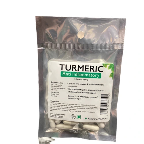 Nature's Pharmacy Turmeric Capsules (30)