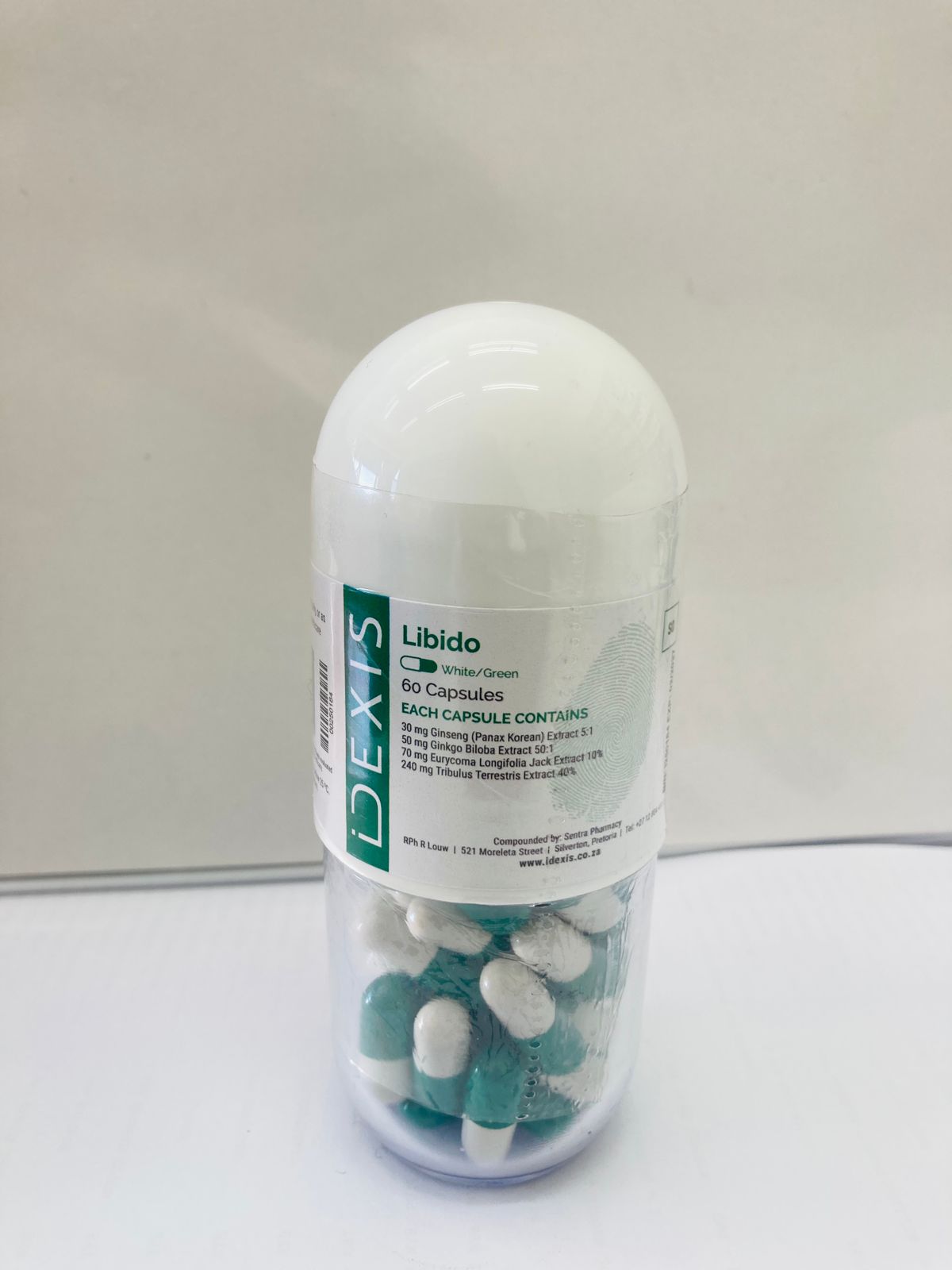 Idexis Libido Capsules 60s – Randpark Pharmacy