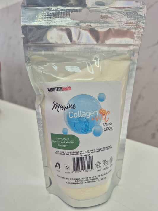 Nanotech Marine Collagen Powder with Vitamin C 100g