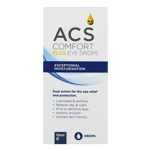 ACS Comfort Plus Eye Drops 10ml