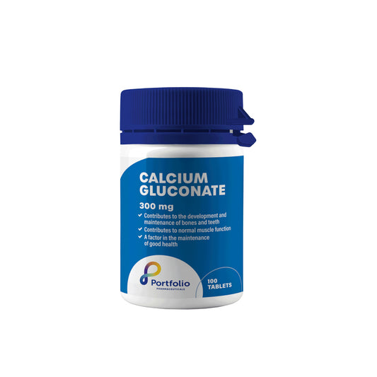 Calcium Gluconate 300mg Tablets 100’s