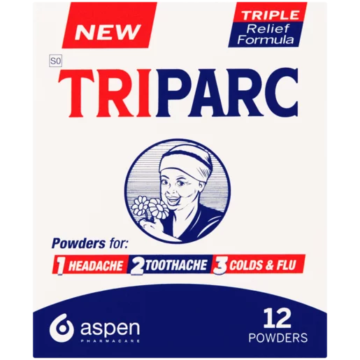 Triparc Triple Relief Formula Powder 12 Pack