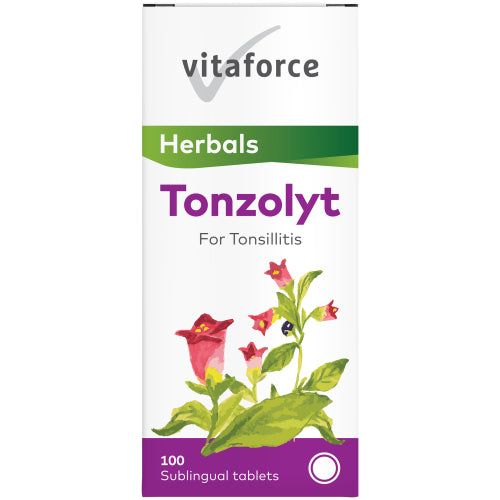 Vitaforce Tonzolyt For Tonsillitis 100 Tablets