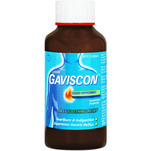 Gaviscon Liquid Suspension Peppermint 300ml