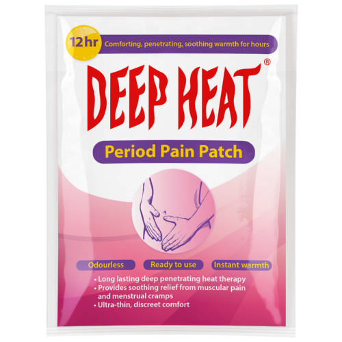 Deep Heat Period Pain Patch