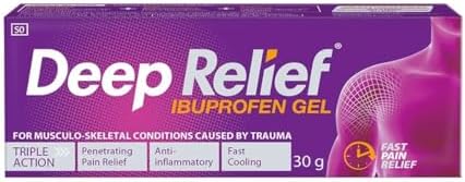 Deep Relief Ibuprofen Gel 30g