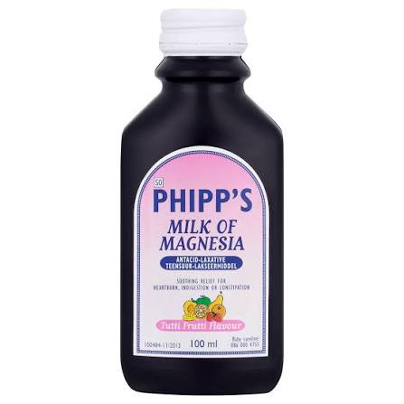 Phipp's Milk Of Magnesia Tutti Frutti Flavour 100ml