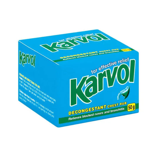Karvol Decongestant Chest Rub 50g