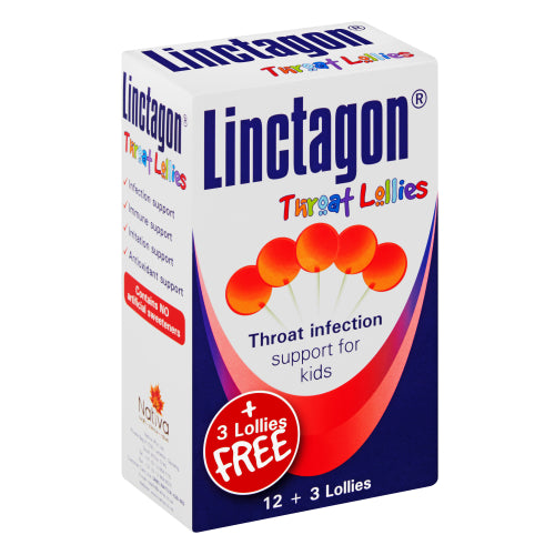 Linctagon Throat Lollies 12 + 3