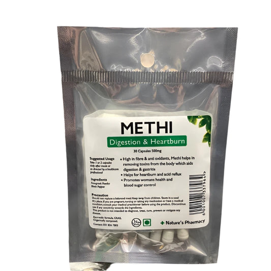 Nature's Pharmacy Methi Capsules (30)