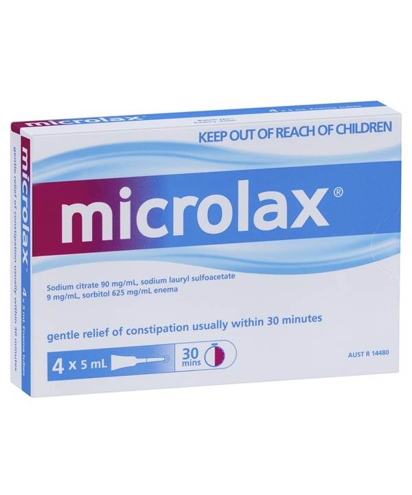 Microlax 4x5ml