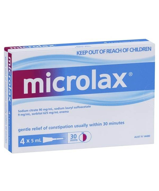 Microlax 4x5ml