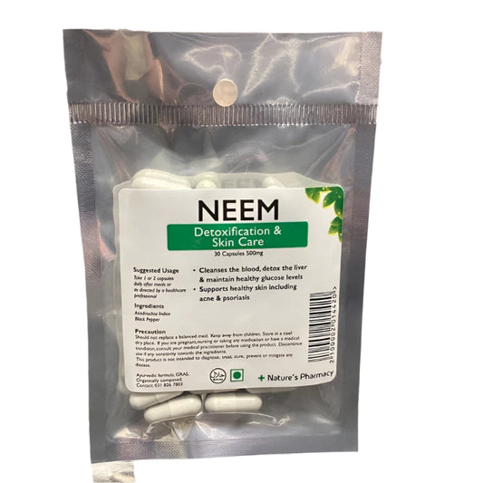 Nature's Pharmacy Neem Capsules (30)