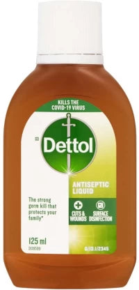 Dettol 125ml Antiseptic Liquid