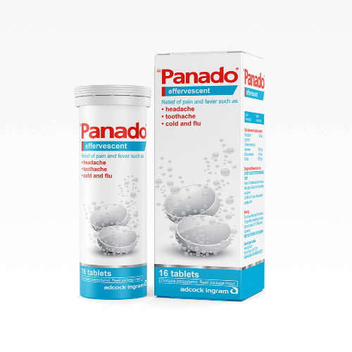 Panado Effervescent Tablets 16’s