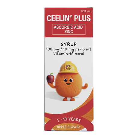 Ceelin Plus Vitamin C and Zinc Syrup 120ml